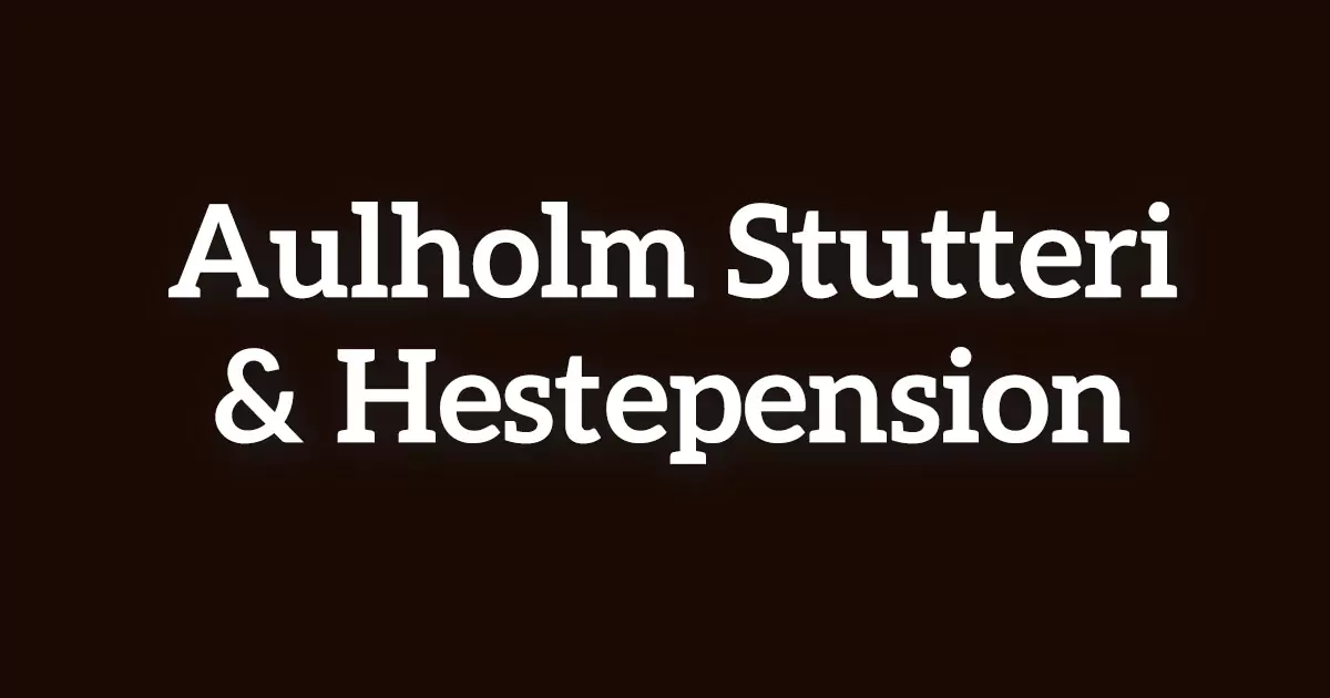 Aulholm Stutteri & Hestepension