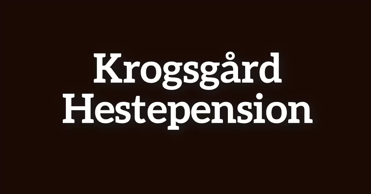 Krogsgård Hestepension