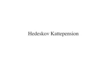 Hedeskov Kattepension