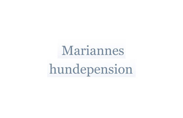 Mariannes hundepension