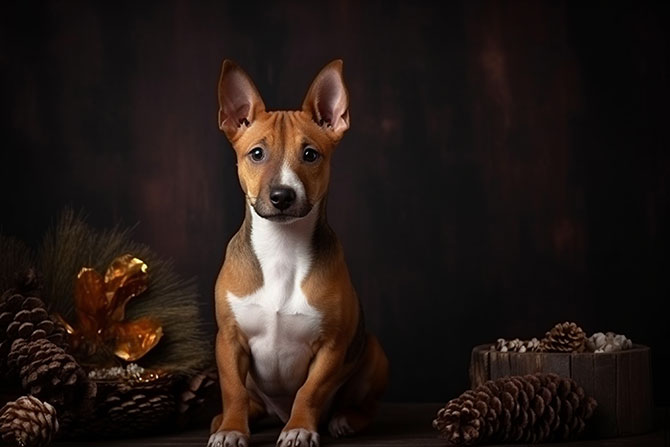 Sød Basenji hvalp