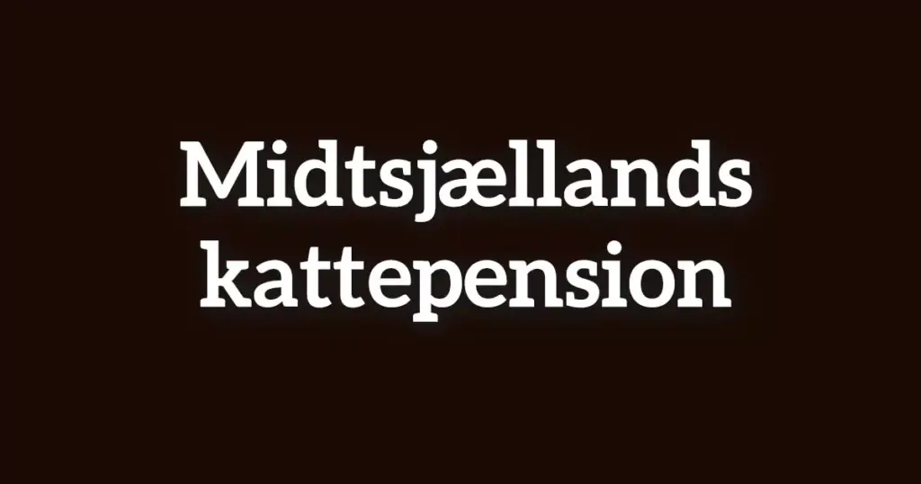 Midtsjællands kattepension